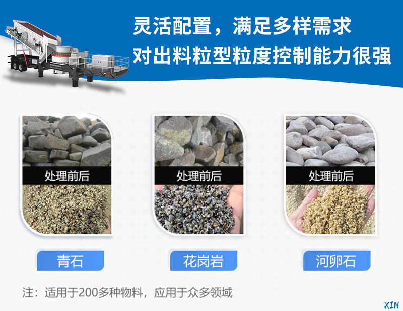 破碎物料品種齊全