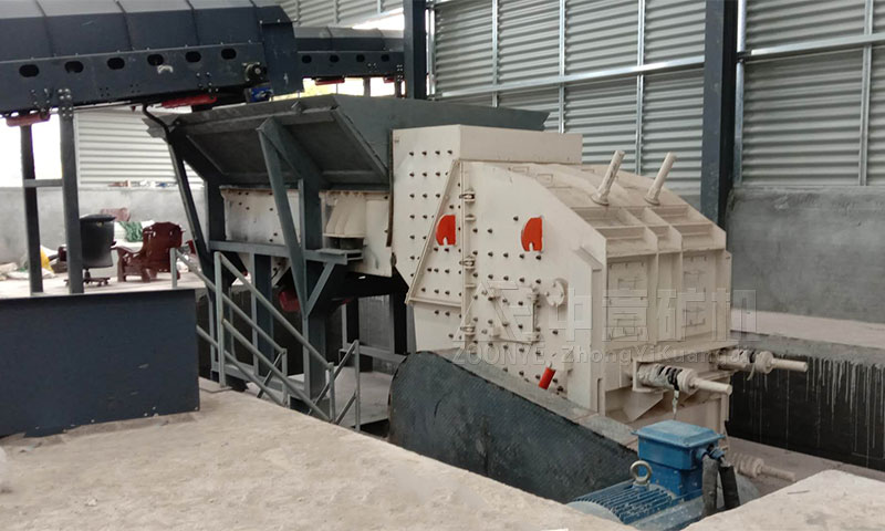 江蘇遠(yuǎn)康建筑垃圾處理現(xiàn)場(chǎng)