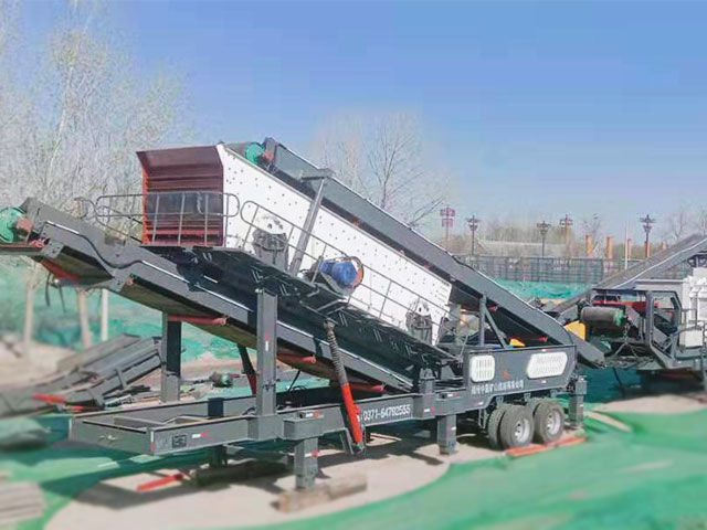 湖北武漢引進(jìn)的環(huán)保型建筑垃圾移動(dòng)破碎站