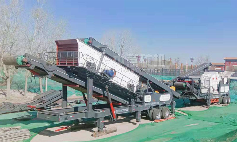 湖北武漢建筑垃圾處理現(xiàn)場(chǎng)