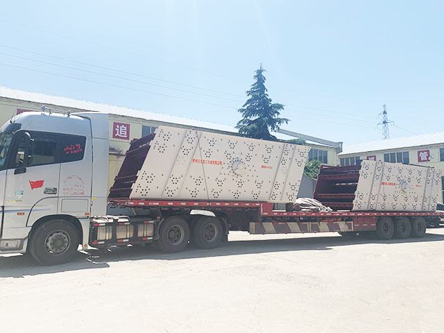 發(fā)貨了！中意振動(dòng)篩裝車成功，準(zhǔn)備出發(fā)！