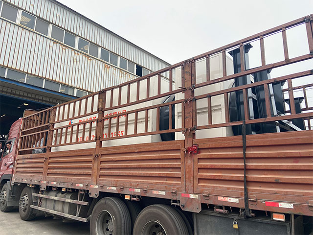 中意GTS1548滾筒篩發(fā)貨 助力武漢裝修垃圾處理