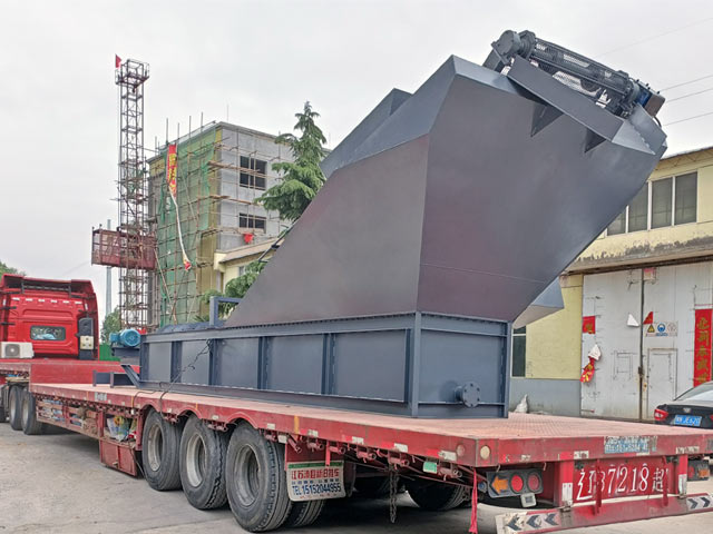 發(fā)往天津！中意裝修垃圾輕物質(zhì)水浮選機啟程