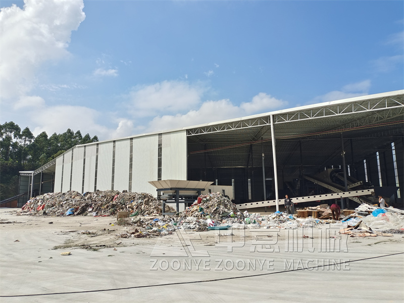 日處理1000方大型裝修垃圾處置項(xiàng)目在廣東落成