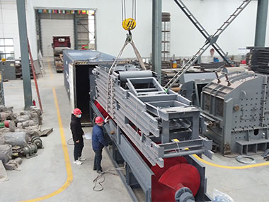 螺旋洗砂機發(fā)往海外，打破傳統(tǒng)洗砂方式！