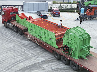 建筑裝修垃圾處理全套設(shè)備批量發(fā)往山西