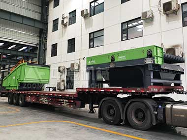 中意機械裝修垃圾篩分設備整裝待發(fā)