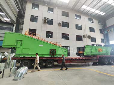 風雨無阻，使命必達｜中意機械雨中奮戰(zhàn)，裝修垃圾篩分設備奔赴全國