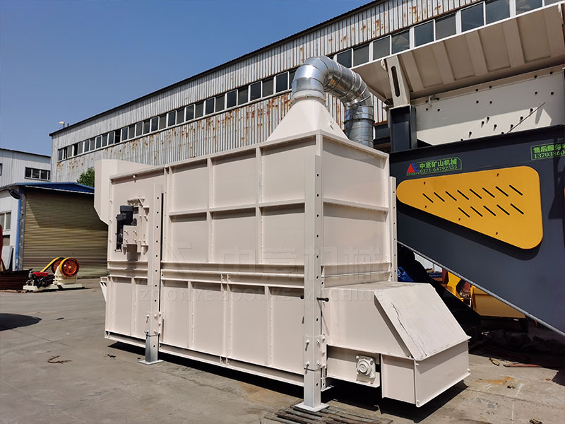 填埋場垃圾分選生產(chǎn)線風選機工廠實拍圖片 填埋場垃圾分選生產(chǎn)線風選機工廠實拍圖片